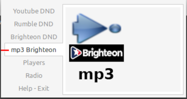 mp3 brighteon dnd selected